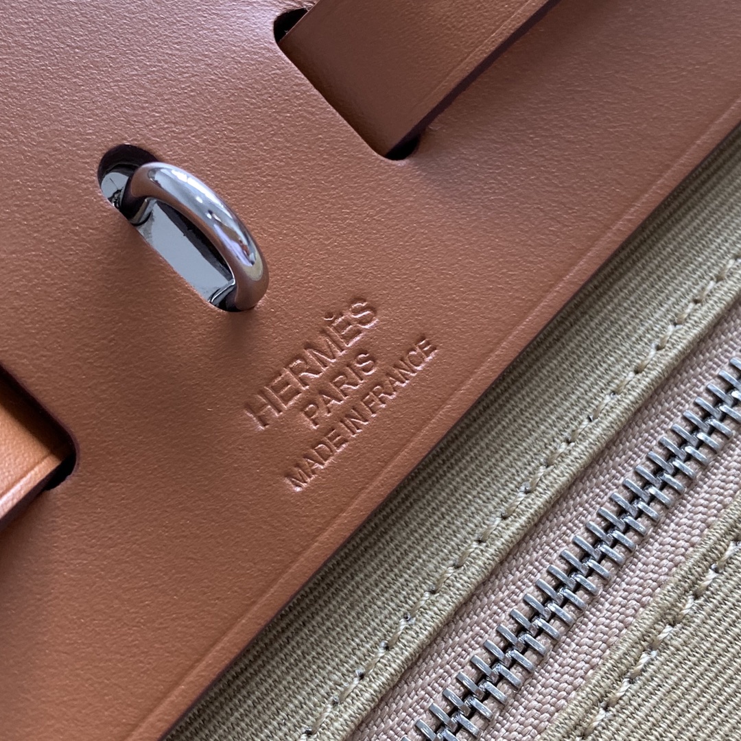 에르메스 에르백31 트렌치 퀴브르 골드브라운 은장